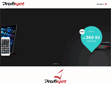Tablet Screenshot of profi-net.cz