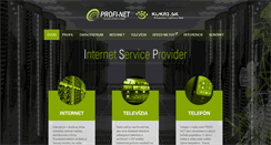 Desktop Screenshot of profi-net.sk