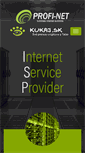 Mobile Screenshot of profi-net.sk