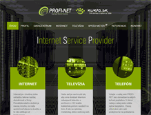 Tablet Screenshot of profi-net.sk